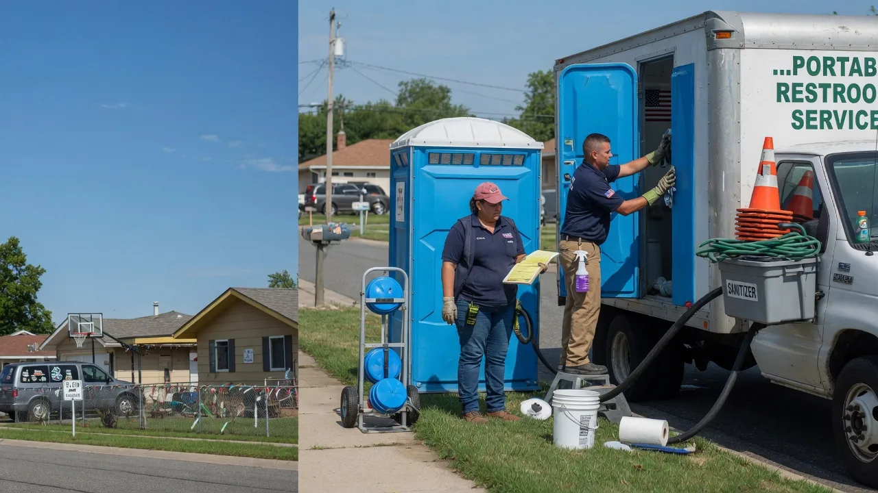 Portable Toilet Rental in Ellis Grove, IL near me